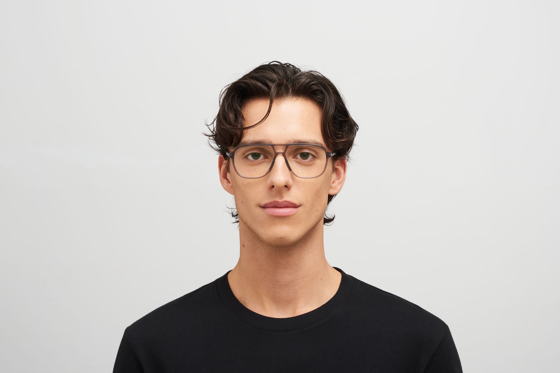 Ottica Mondello Roma - Mykita - 10081669 - KAMI - C162 Clear Ash / Silk Graphite RX - stainless steel - shape  - grey - EYEWEAR - EYEGLASSES - Unisex,Uomo,Donna,Women,Men - lens Clear - Made In Germany