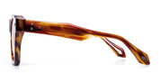 Ottica Mondello Roma - Daizo - A-S003-HL1-PG01 - KIMIHIKO - Havana light / green lens - Acetate - shape Squared - Havana - EYEWEAR - SUNGLASSES - Unisex,Uomo,Donna,Women,Men - lens Green - Made In Japan