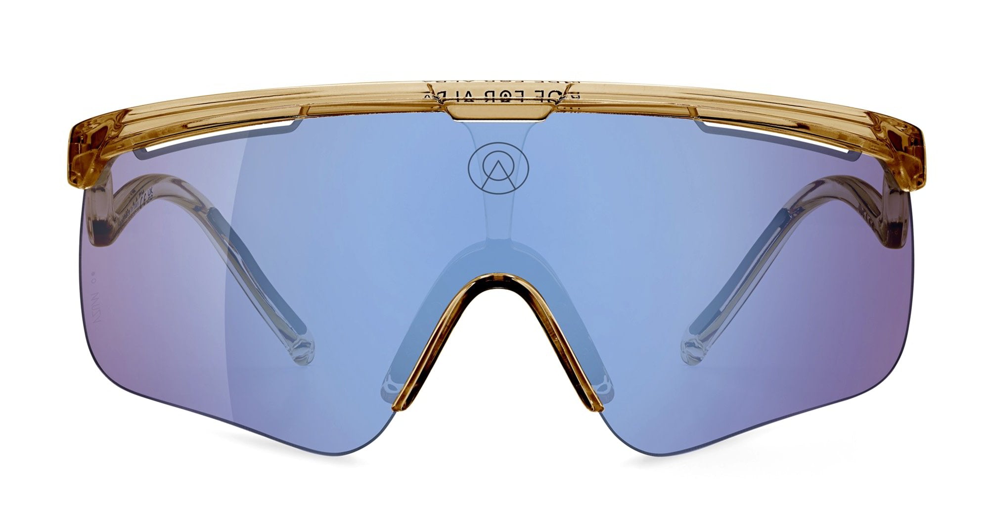 Ottica Mondello Roma - Alba Optics - 8050054517643 - DELTA - SMOKE GLOSSY / VZUM F-LENS FLM - Tr90 - shape Mask - brown - EYEWEAR - SUNGLASSES - Unisex,Uomo,Donna,Women,Men - lens purple - Made In Italy