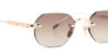 Ottica Mondello Roma - Sato - TEREBELLUM-II-S704 - TEREBELLUM II - ROSE GOLD / PLATINUM - Titanium - shape Squared - rose gold - EYEWEAR - SUNGLASSES - Uomo,Men - lens Gradient brown - Made In Japan
