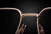 Ottica Mondello Roma - DITA - DTX206-A-02 - LINEAGE.70 - WHITE GOLD / ANTIQUE SILVER RX - Titanium - shape Squared - black, silver - EYEWEAR - EYEGLASSES - Unisex,Uomo,Donna,Women,Men - lens Clear - Made In Japan