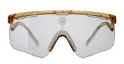 Ottica Mondello Roma - Alba Optics - 8050054517605 - DELTA - SMOKE GLOSSY / VZUM SUPER ALU - Tr90 - shape Mask - brown - EYEWEAR - SUNGLASSES - Unisex,Uomo,Donna,Women,Men - lens Grey - Made In Italy