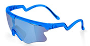Ottica Mondello Roma - Alba Optics - 8050054517582 - DELTA LEI - BLUE GLOSSY / VZUM F-LENS FLM - Tr90 - shape Mask - blue - EYEWEAR - SUNGLASSES - Unisex,Uomo,Donna,Women,Men - lens purple - Made In Italy