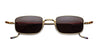 Ottica Mondello Roma - Jacques Marie Mage - JMMSK-16J - DUSK - COCO - Titanium - shape Rectangular - light gold - EYEWEAR - SUNGLASSES - Uomo,Men - lens Brown - Made In Japan