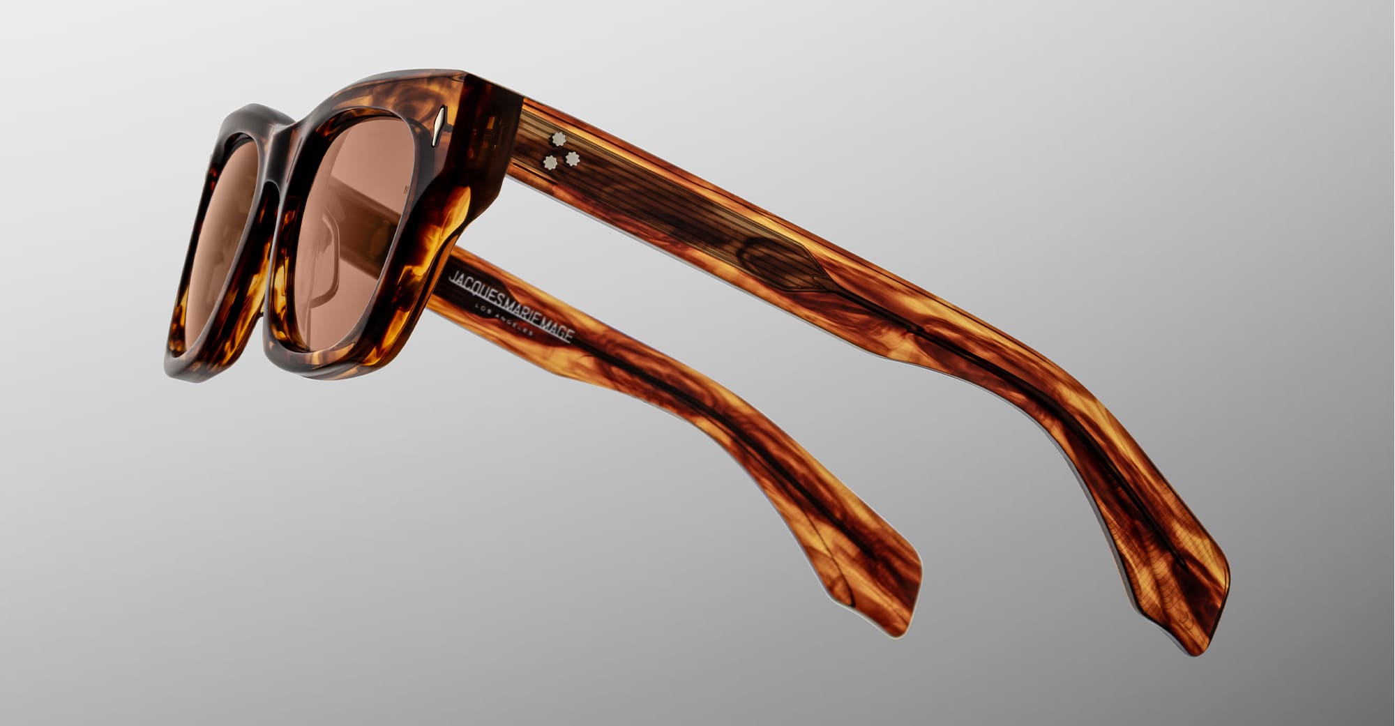 Ottica Mondello Roma - Jacques Marie Mage - JMMDERX-18P - DEALAN - BOURBON - Acetate - shape  - Havana - EYEWEAR - SUNGLASSES - Unisex,Uomo,Donna,Women,Men - lens  - Made In Japan