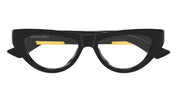 Ottica Mondello Roma - Bottega Veneta - BV1454O-001 - BV1454O-001 - BLACK RX - nylon - shape Cat-eye - Black - EYEWEAR - EYEGLASSES - Donna,Women - lens Clear - Made In Japan