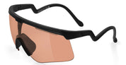 Ottica Mondello Roma - Alba Optics - 8050054518541 - DELTA - BLACK / VZUM SALMON - Tr90 - shape Mask - Black - EYEWEAR - SUNGLASSES - Unisex,Uomo,Donna,Women,Men - lens Pink - Made In Italy