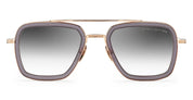 Ottica Mondello Roma - DITA - 7806-H-GRY-GLD-52-Z - FLIGHT 006 - MATTE GREY CRYSTAL / 12K GOLD 2 - titanium, acetate - shape Pilot - gold, grey - EYEWEAR - SUNGLASSES - Unisex,Uomo,Donna,Women,Men - lens Gradient grey - Made In Japan