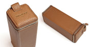 Rhombus prism storage box type 2 - saddle tan