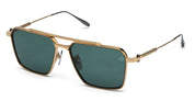 Ottica Mondello Roma - Akoni - AKS-523A-56 - TELESTO - 12K GOLD / BLACK PALLADIUM - 56 - Titanium - shape  - gold, black - EYEWEAR - SUNGLASSES - Uomo,Men - lens  - Made In Japan