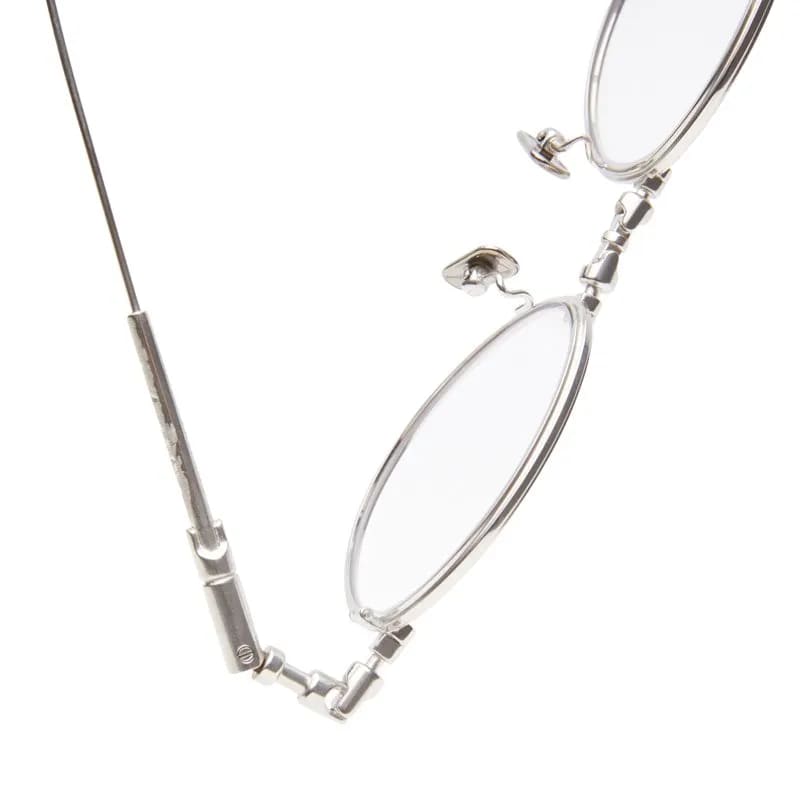 Ottica Mondello Roma - Kuboraum - KROH67TM000000OP - MASK H67 TM - TITANIUM RX - Titanium - shape Round - Silver - EYEWEAR - EYEGLASSES - Unisex,Uomo,Donna,Women,Men - lens Clear - Made In Italy