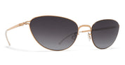 Ottica Mondello Roma - Mykita - 10300515 - LILIA - POW1 CHAMPAGNE GOLD / DUSK GRADIENT - stainless steel - shape  - Gold - EYEWEAR - SUNGLASSES - Unisex,Uomo,Donna,Women,Men - lens  - Made In Germany
