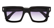 Ottica Mondello Roma - Cutler and Gross - CGSN-1386-52-10 - 1386 - PURPLE ON BLACK - Acetate - shape Squared - purple - EYEWEAR - SUNGLASSES - Unisex,Uomo,Donna,Women,Men - lens purple gradient - Made In Italy