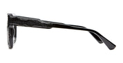 Ottica Mondello Roma - Kuboraum - KRO0K3BS00BA00OP - MASK K3 - BASALT - Acetate - shape Squared - Black - EYEWEAR - EYEGLASSES - Unisex,Uomo,Donna,Women,Men - lens Clear - Made In Italy
