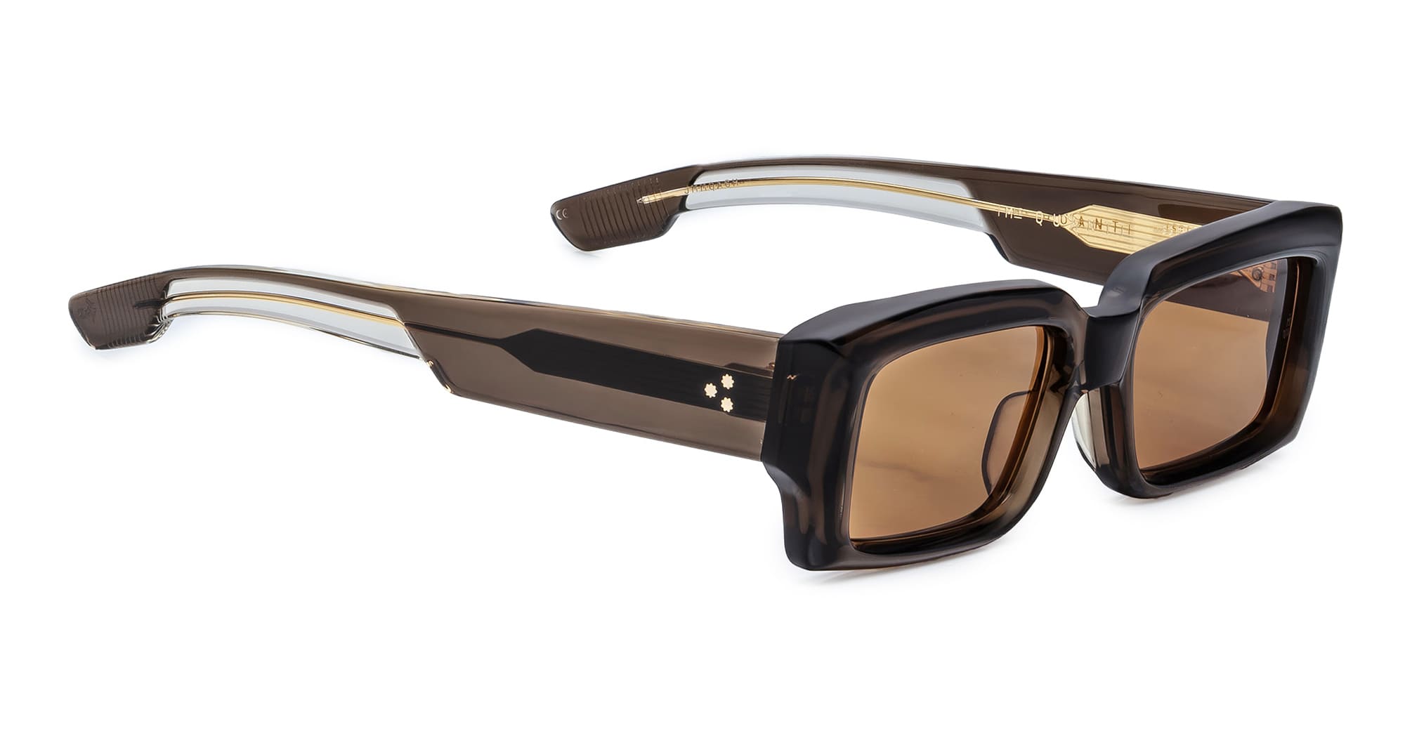 Ottica Mondello Roma - Jacques Marie Mage - JMMQA-6H - QUANT - LONDON - Acetate - shape  - brown - EYEWEAR - SUNGLASSES - Unisex,Uomo,Donna,Women,Men - lens  - Made In Japan