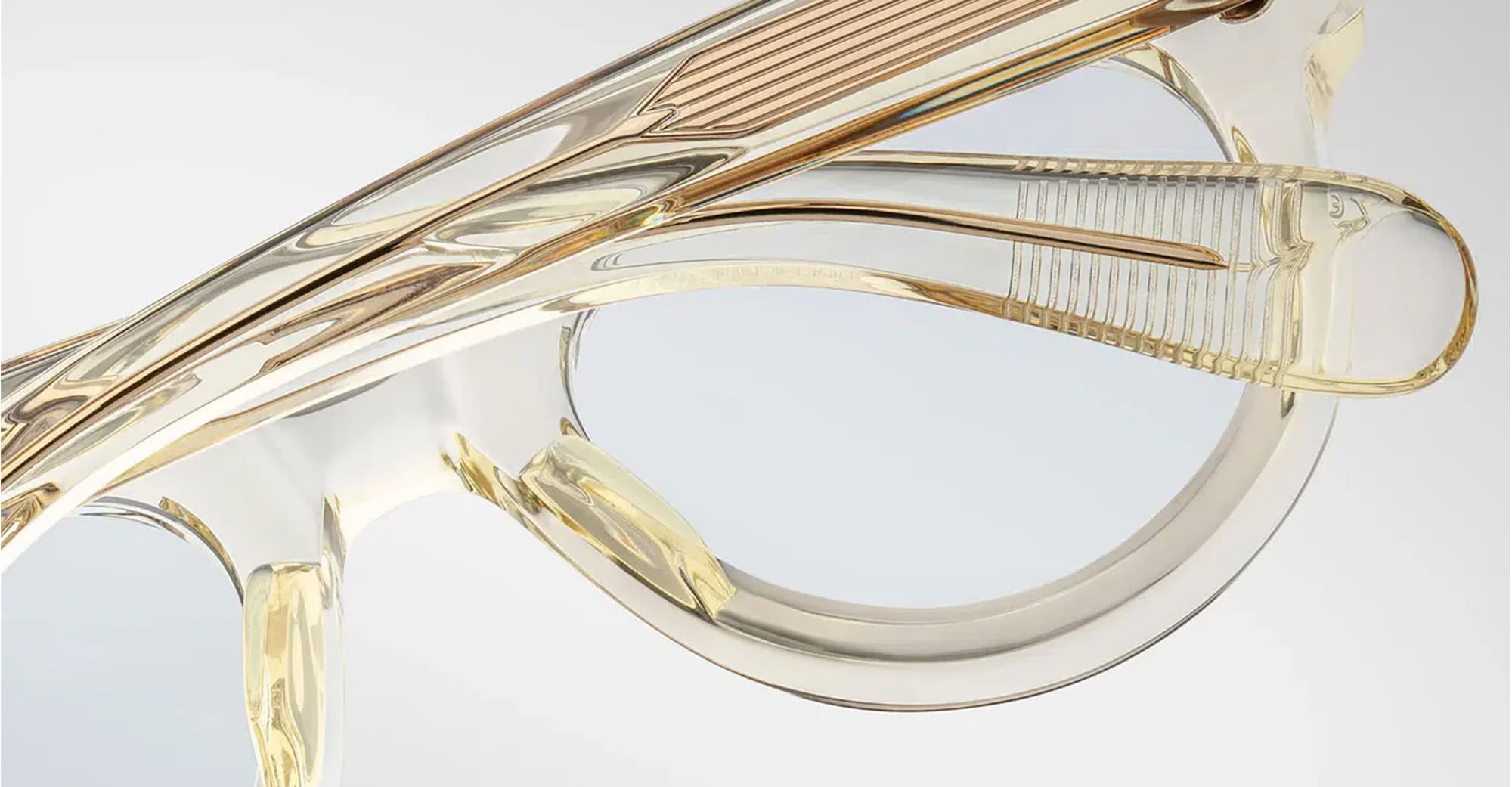 Ottica Mondello Roma - Jacques Marie Mage - JMMLMRX-14Q - MOLITOR - BRUT RX - Acetate - shape Round - transparent beige - EYEWEAR - EYEGLASSES - Unisex,Uomo,Donna,Women,Men - lens Clear - Made In Japan