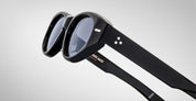 Ottica Mondello Roma - Jacques Marie Mage - JMMKR-88 - KRASNER - BLACK - Acetate - shape Cat-eye - Black - EYEWEAR - SUNGLASSES - Donna,Women - lens jet black - Made In Japan