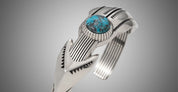 Last frontier v - natrona bracelet - silver / l