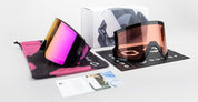 Ottica Mondello Roma - Out Of - XG159415M - ZENITH - FURRY / VIOLET MCI LENS MEDIUM - nylon - shape Mask - black, pink - EYEWEAR - GOGGLES - Unisex,Uomo,Donna,Women,Men - lens Pink - Made In Italy