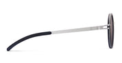 Ottica Mondello Roma - Mykita - 10300642 - MR007 AL1- White Silver / Black / Cool Grey Lens - stainless steel - shape Round - silver, black - EYEWEAR - SUNGLASSES - Unisex,Uomo,Donna,Women,Men - lens Grey - Made In Germany