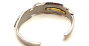 Ottica Mondello Roma - Jacques Marie Mage - JMM-BNA-41-M - LAST FRONTIER V - NATRONA BRACELET - SILVER M - silver - shape  - Silver - ACCESSORI - ACCESSORIES - Uomo,Men - lens ash grey - Made In U.S.A.