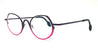 Ottica Mondello Roma - Theo eyewear - CONA-375 - CONSTANTIA - 375 PURPLE / PINK RX - stainless steel - shape  - purple - EYEWEAR - EYEGLASSES -  - lens Clear - Made In Belgium
