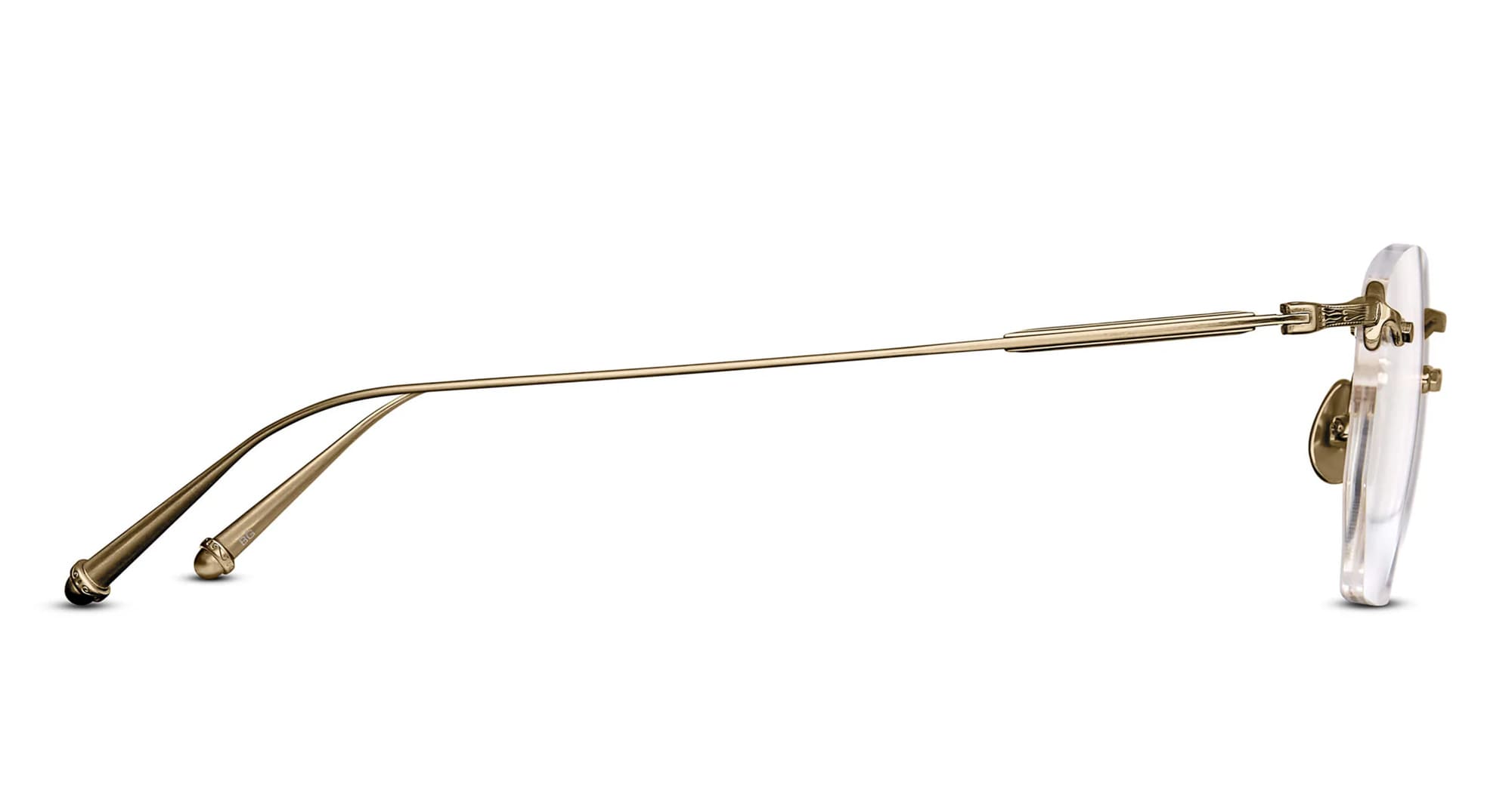 Ottica Mondello Roma - Matsuda - M5006.RX.BG.46 - M5006 - BRUSHED GOLD RX - Titanium - shape Hexagonal - Gold - EYEWEAR - EYEGLASSES - Unisex,Uomo,Donna,Women,Men - lens Clear - Made In Japan