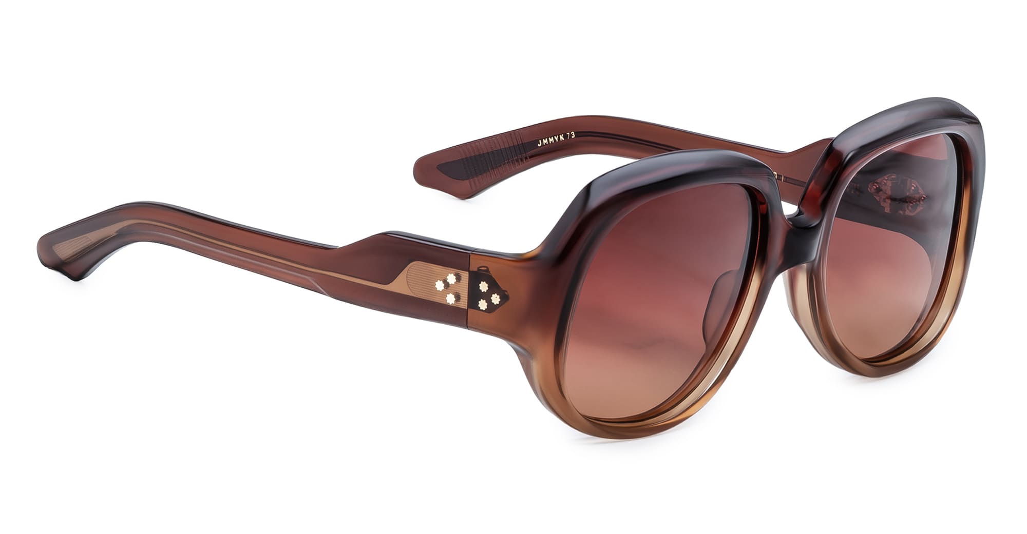 Ottica Mondello Roma - Jacques Marie Mage - JMMYK-73 - OCEAN CHILD - CARMINE - Acetate - shape Round - red - EYEWEAR - SUNGLASSES - Donna,Women - lens red - Made In Japan