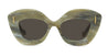 Ottica Mondello Roma - Loewe - LW40127I4860E - RETRO SCREEN - GREEN - Acetate - shape Cat-eye - green - EYEWEAR - SUNGLASSES - Donna,Women - lens Green - Made In Italy