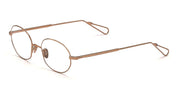 Ottica Mondello Roma - Ahlem - AHL.001237.OPT - Montsouris - Peony Gold RX - Metal - shape Oval - Gold - EYEWEAR - EYEGLASSES - Unisex,Uomo,Donna,Women,Men - lens Clear - Made In France