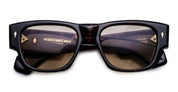 Ottica Mondello Roma - Jacques Marie Mage - JMMEZL-6D - DINO - AGAR - Acetate - shape Rectangular - Havana - EYEWEAR - SUNGLASSES - Unisex,Uomo,Donna,Women,Men - lens yellow - Made In Japan