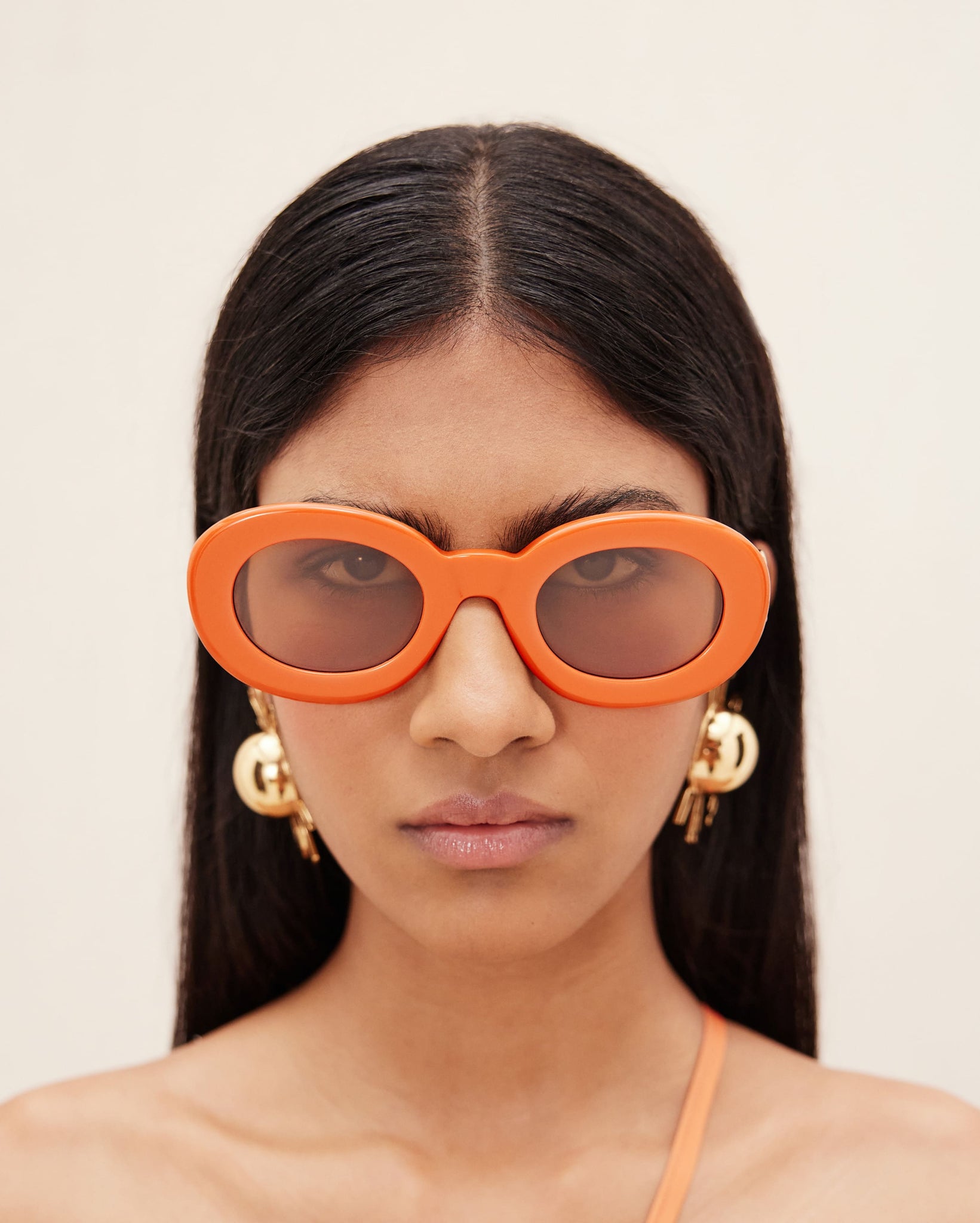 Les lunettes pralu - multi orange