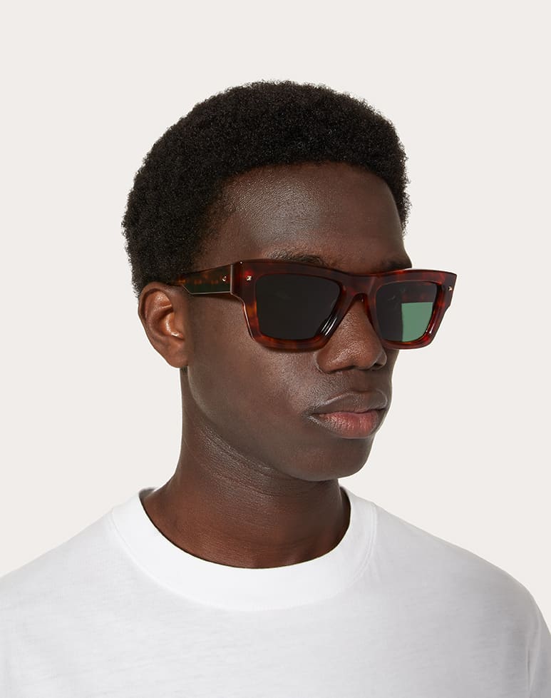Valentino sales tortoise sunglasses