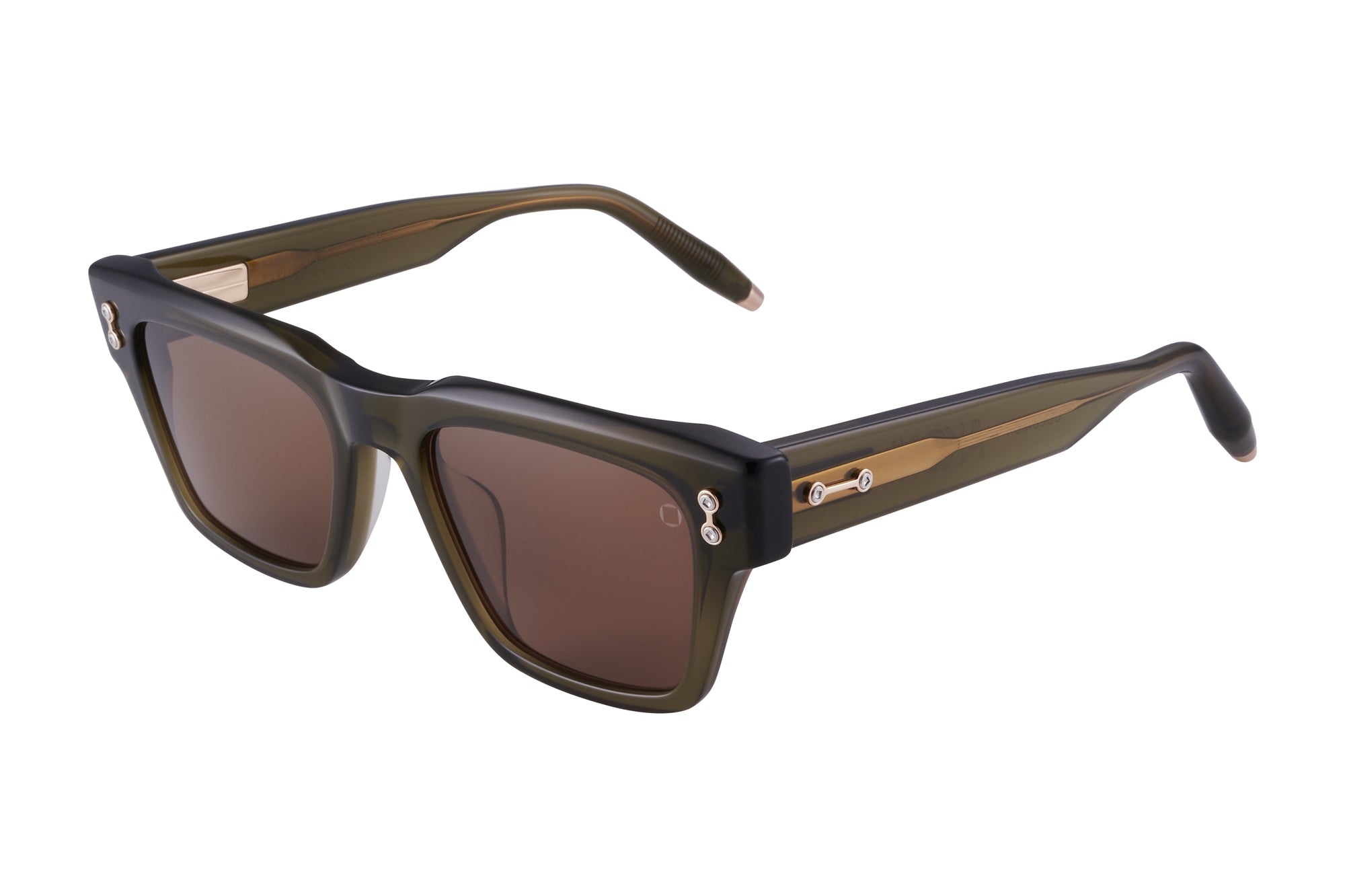 Columba - olive & dark brown - 54